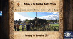 Desktop Screenshot of brockhambonfire.com