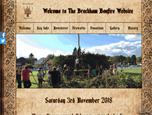 Tablet Screenshot of brockhambonfire.com